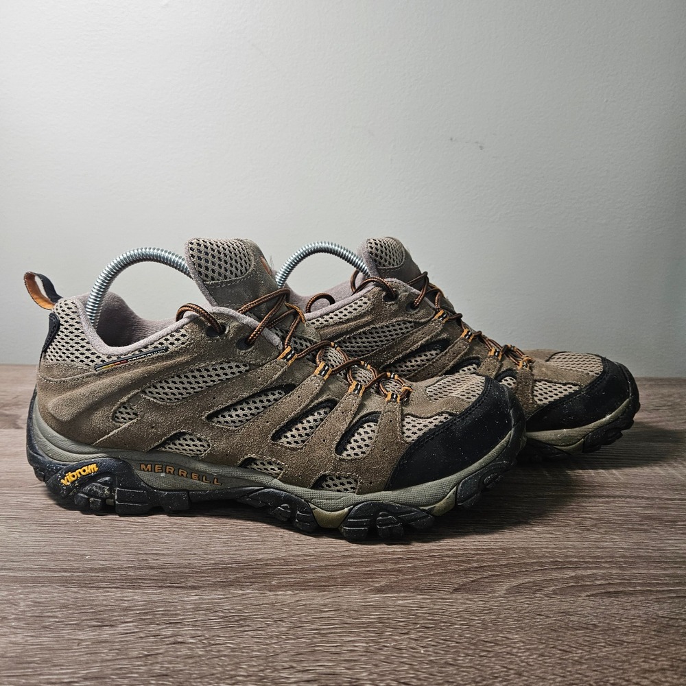 Merrell Moab Ventilator Mens Hiking Shoes Walnut Brown Suede J86595 Size 12
